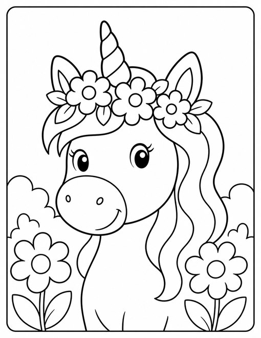 Unicorn Flower Crown