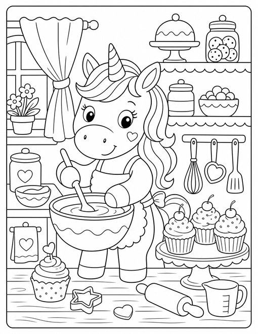 Unicorn Cupcake Bakery
