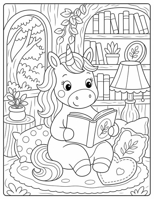 Unicorn Library Reading