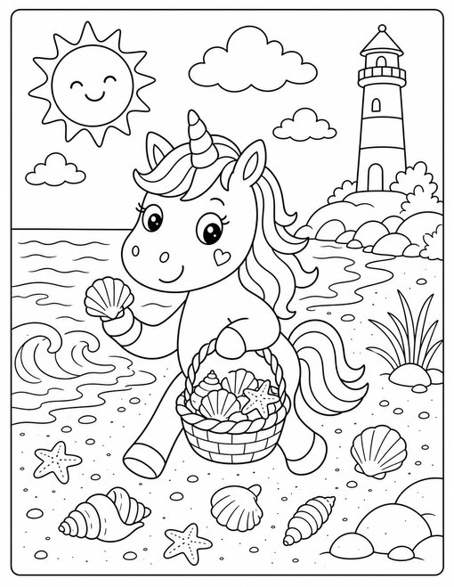 Unicorn Beach Shells