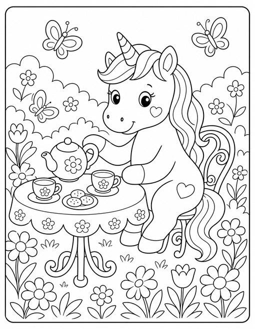 Unicorn Garden Tea