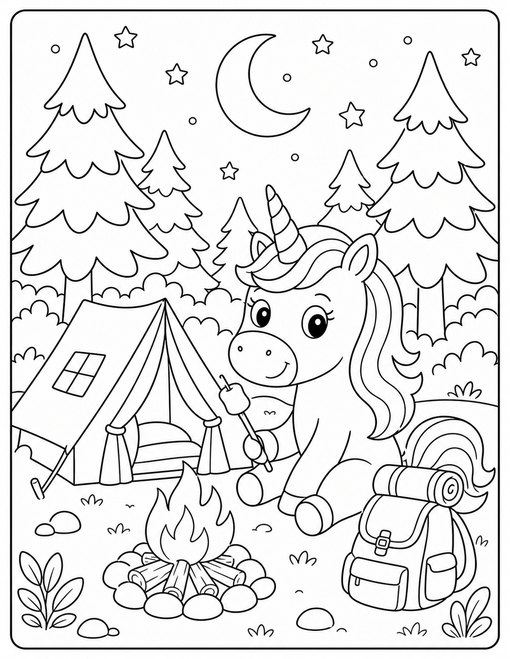 Unicorn Camping Tent