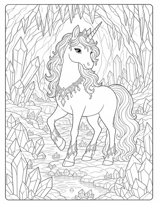 Unicorn Crystal Cavern