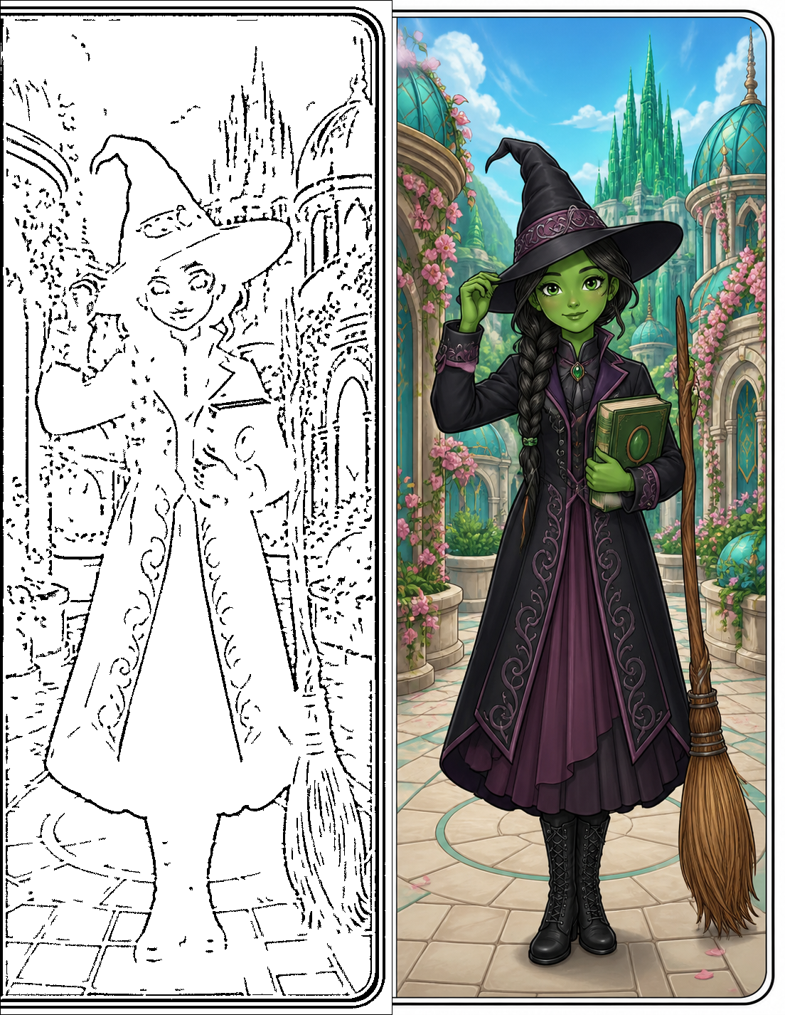 Wicked Coloring Pages