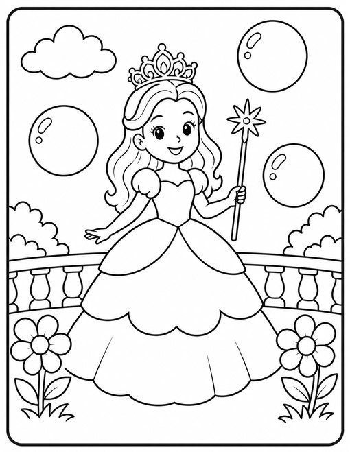 Glinda Bubble Wand