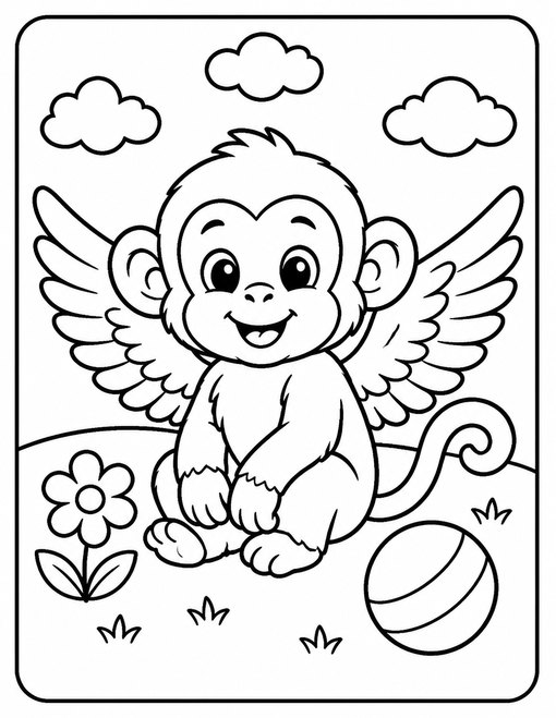 Friendly Winged Monkey