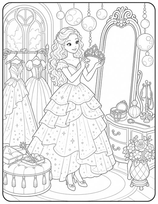 Glinda Dressing Room
