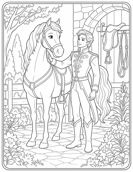 Fiyero Horse Greeting