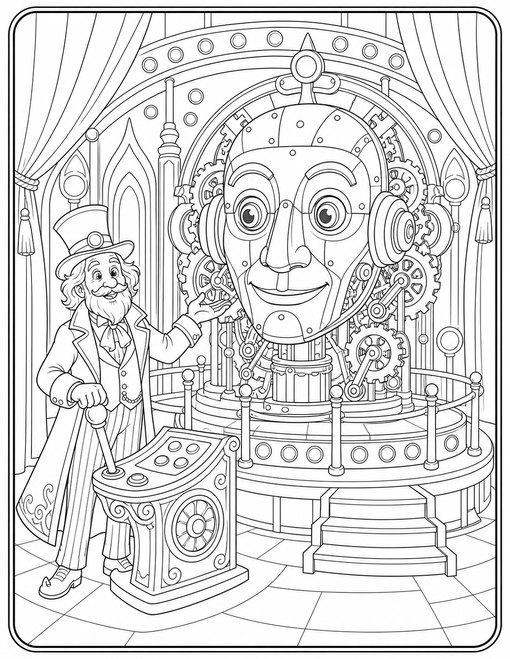 Wizard Mechanical Head