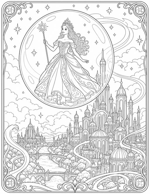 Glinda Bubble City Flight