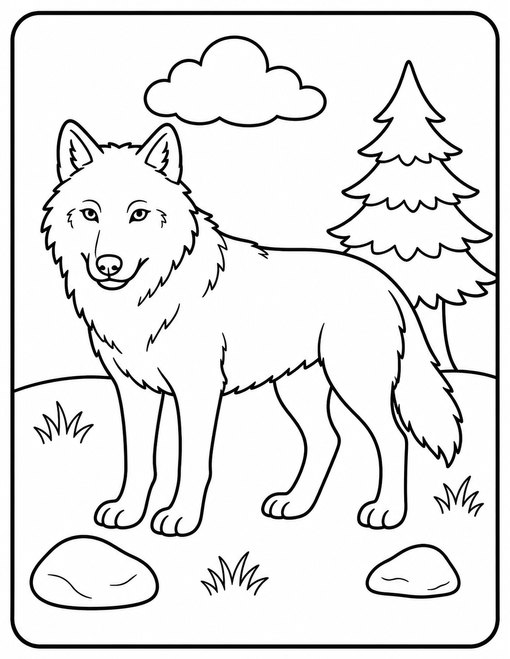 Wolf Pine Tree