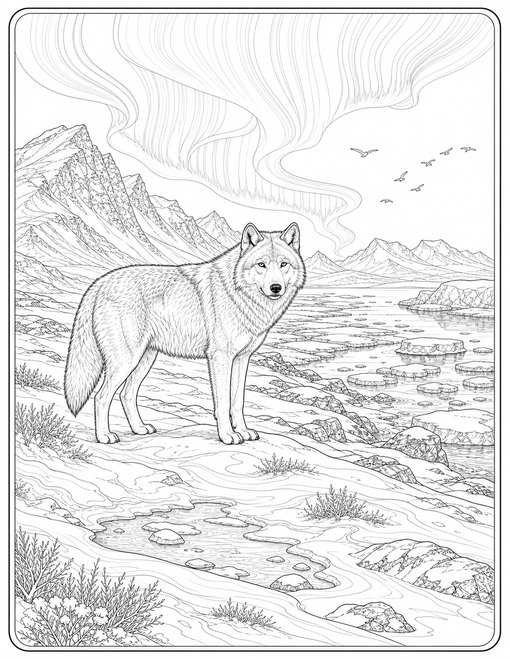 Arctic Wolf Tundra